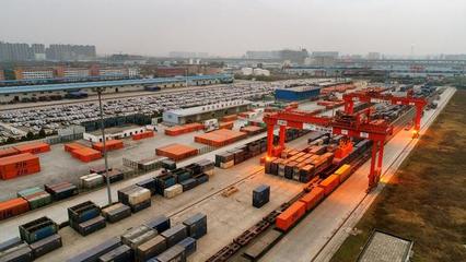 境內外合作伙伴近5000家,中歐班列(鄭州)口岸多元化、線路多樣化